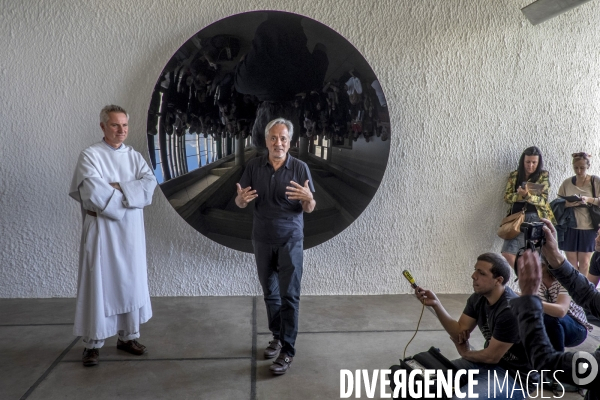 Anish Kapoor au couvent de la Tourette Le Corbusier.