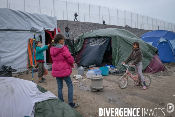 La vie dans la jungle de Calais