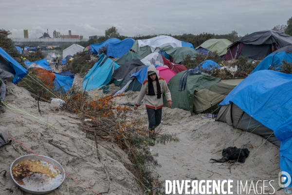 La vie dans la jungle de Calais