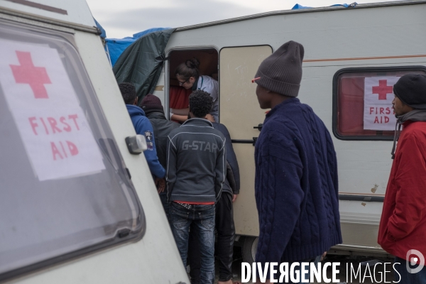 La vie dans la jungle de Calais