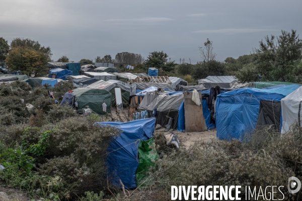 La vie dans la jungle de Calais