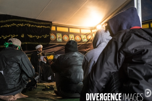 La vie dans la jungle de Calais