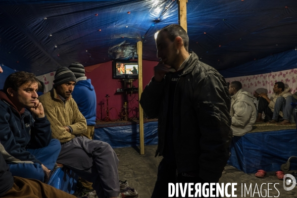 La vie dans la jungle de Calais