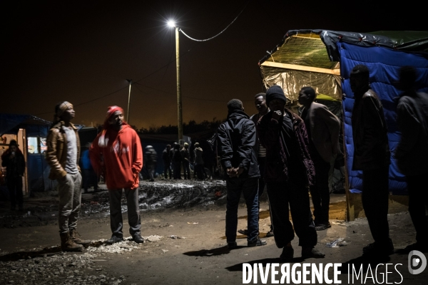 La vie dans la jungle de Calais