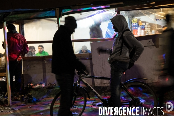 La vie dans la jungle de Calais