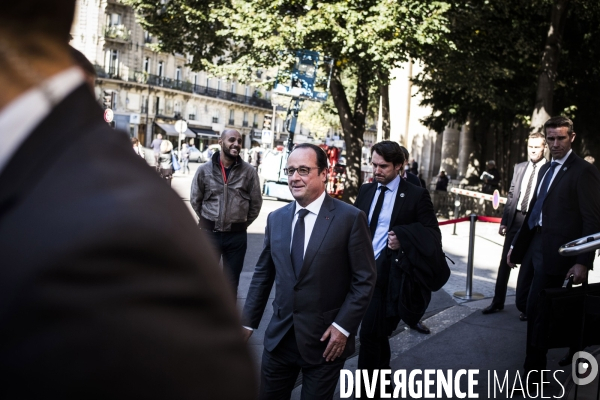 Francois HOLLANDE, 13eme congres de la Confederation europeenne des syndicats.