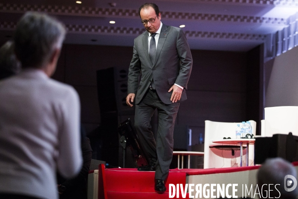 Francois HOLLANDE, 13eme congres de la Confederation europeenne des syndicats.