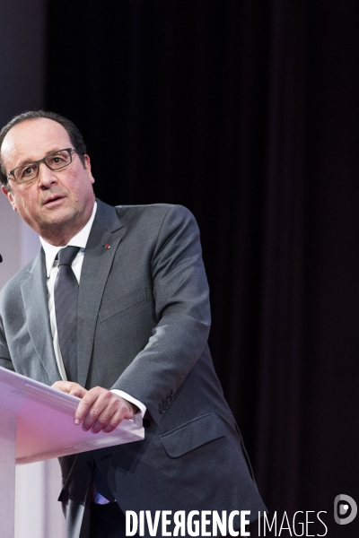 Francois HOLLANDE, 13eme congres de la Confederation europeenne des syndicats.