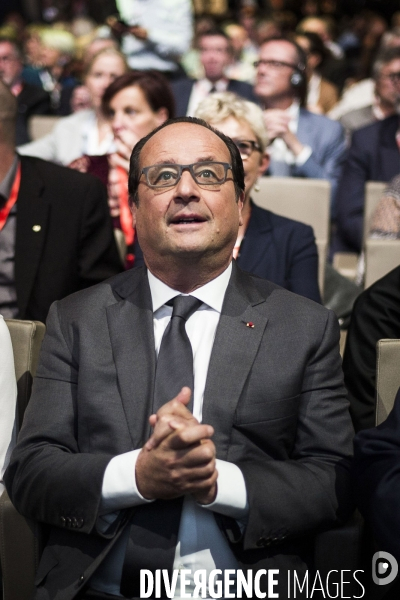 Francois HOLLANDE, 13eme congres de la Confederation europeenne des syndicats.