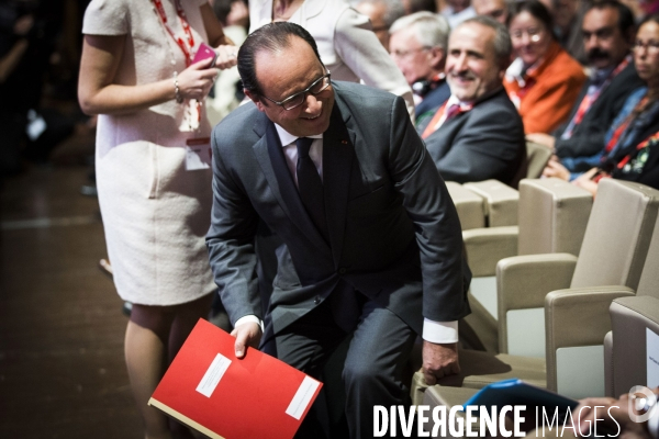 Francois HOLLANDE, 13eme congres de la Confederation europeenne des syndicats.