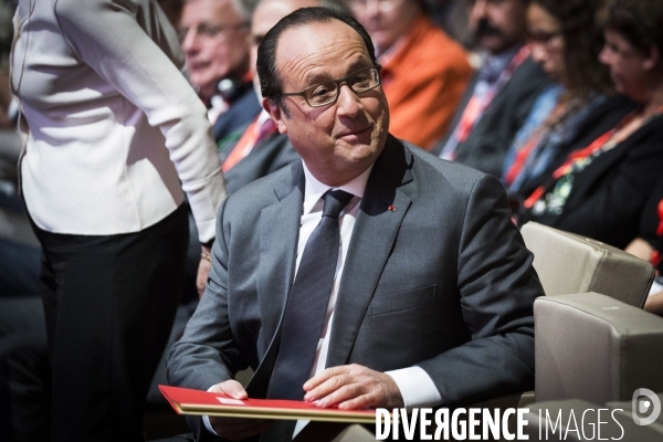 Francois HOLLANDE, 13eme congres de la Confederation europeenne des syndicats.