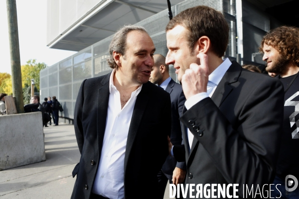 Emmanuel MACRON, Xavier NIEL, Ecole 42