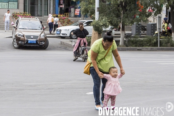 L enfant en Chine - Illustration