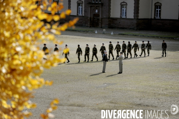 Inauguration du service militaire volontaire