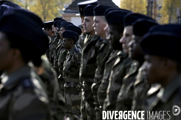 Inauguration du service militaire volontaire