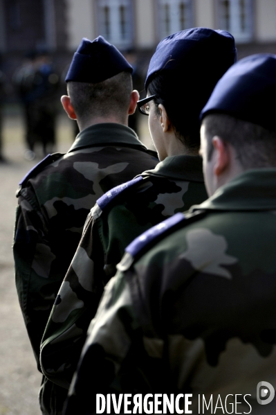 Inauguration du service militaire volontaire