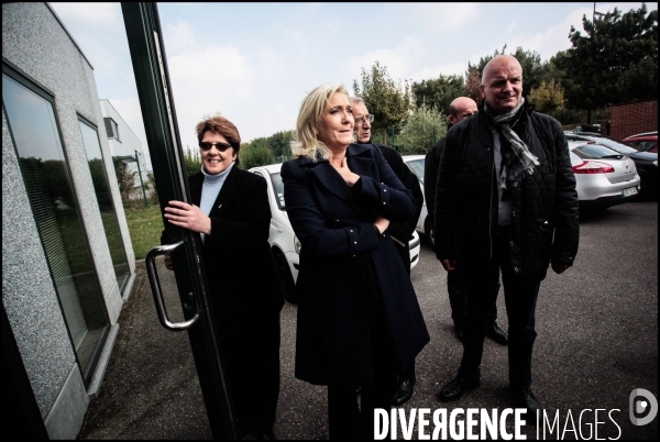 Marine le pen a saint quentin