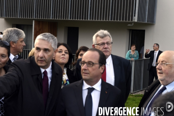 Déplacement de François HOLLANDE en  Lorraine