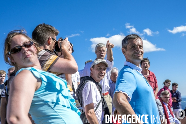 Laurent Wauquiez : Montée annuelle du Mont Mézenc