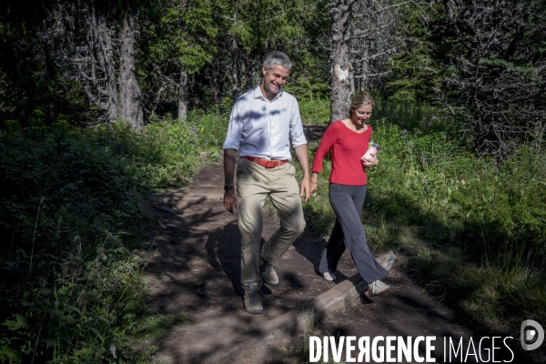 Laurent Wauquiez : Montée annuelle du Mont Mézenc