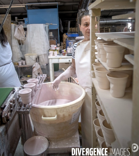 Usine Revol : fabrication française de porcelaine culinaire