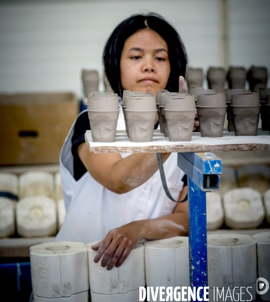 Usine Revol : fabrication française de porcelaine culinaire