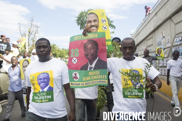 Reactions apres le premier tour des elections presidentielles en haiti.