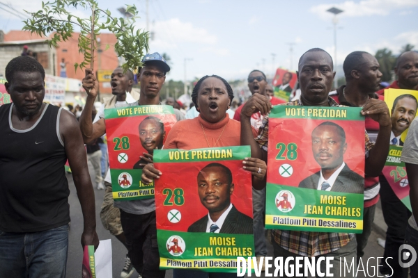 Reactions apres le premier tour des elections presidentielles en haiti.