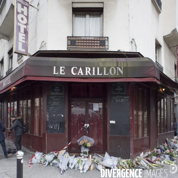 Lendemain des attentats à Paris du 13 novembre 2015