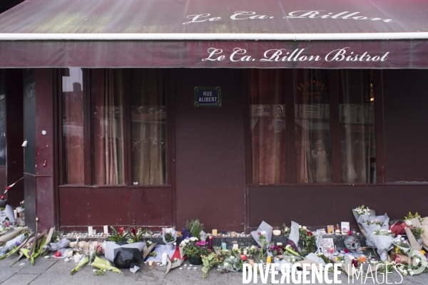 Lendemain des attentats à Paris du 13 novembre 2015