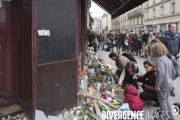 Lendemain des attentats à Paris du 13 novembre 2015