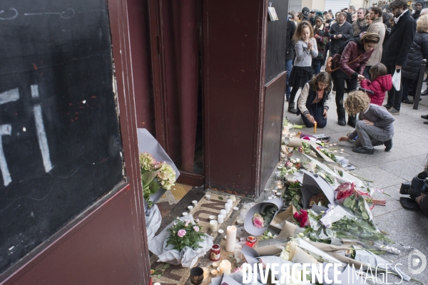 Lendemain des attentats à Paris du 13 novembre 2015