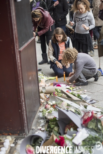 Lendemain des attentats à Paris du 13 novembre 2015