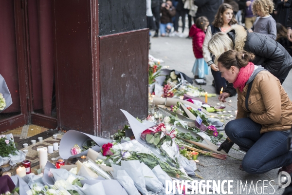 Lendemain des attentats à Paris du 13 novembre 2015