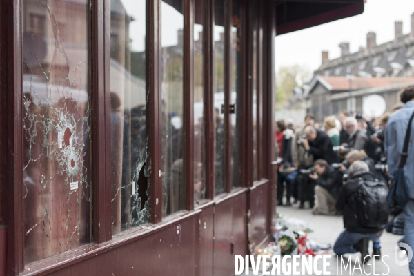 Lendemain des attentats à Paris du 13 novembre 2015