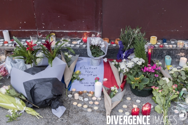 Lendemain des attentats à Paris du 13 novembre 2015