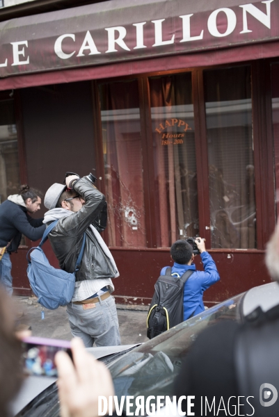 Lendemain des attentats à Paris du 13 novembre 2015