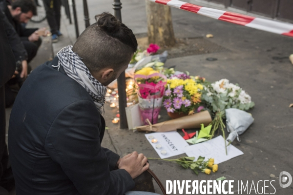 Lendemain des attentats à Paris du 13 novembre 2015