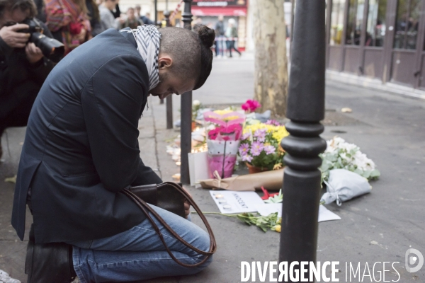 Lendemain des attentats à Paris du 13 novembre 2015