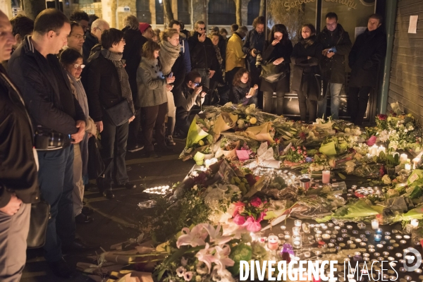 Lendemain des attentats à Paris du 13 novembre 2015