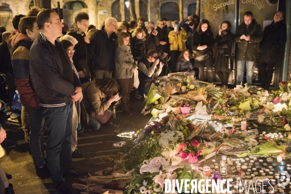 Lendemain des attentats à Paris du 13 novembre 2015