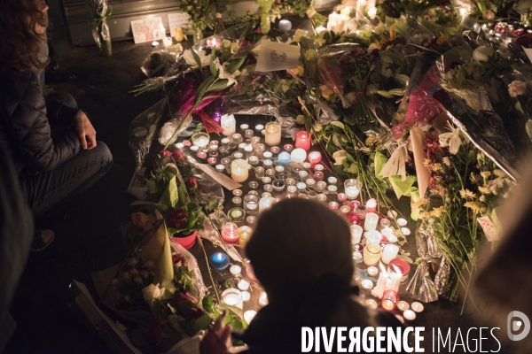 Lendemain des attentats à Paris du 13 novembre 2015