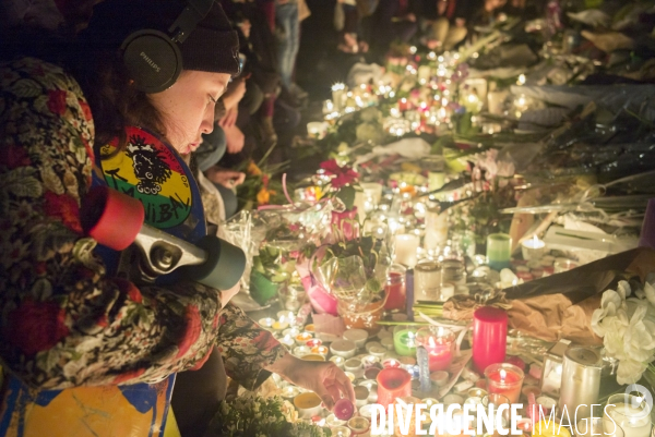 Place de la République : hommage aux victimes des attentats