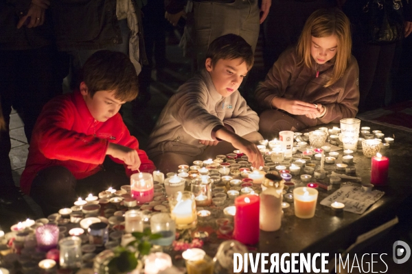 Place de la République : hommage aux victimes des attentats