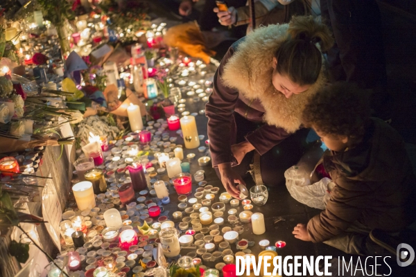 Place de la République : hommage aux victimes des attentats