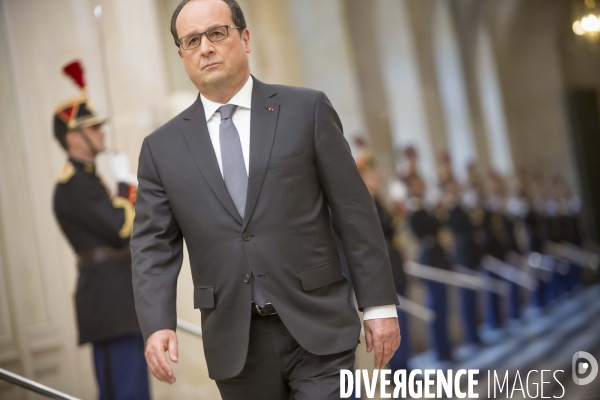 François Hollande s adresse au congrès.