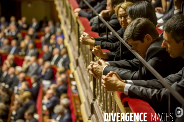 François Hollande s adresse au congrès.