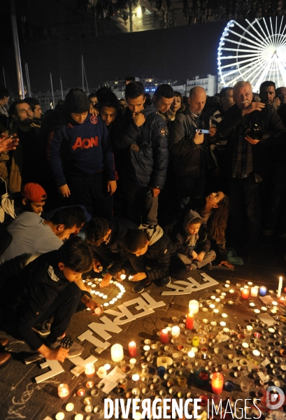 Hommage aux victimes de Paris