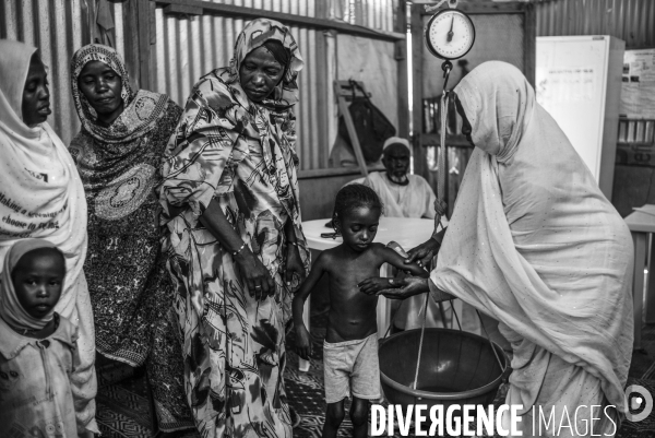 Reportage sur la situation alimentaire dans le camp de dosseye, au sud du tchad.