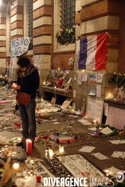 Rassemblement républicain suite aux attentats de Paris